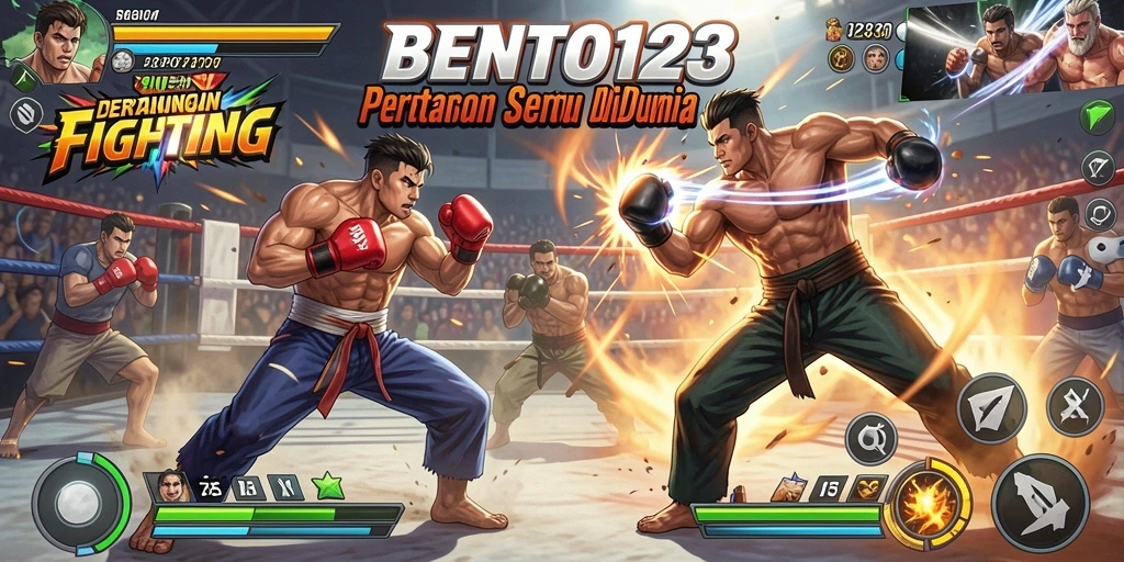 Screenshot mendebarkan dari pertarungan epik di BENTO123.