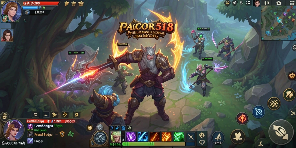 Tampilan gameplay seru dalam GACOR518, penuh aksi dan petualangan.