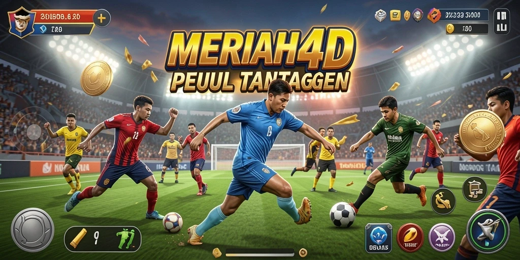 Tampilan gameplay mendebarkan dari MERIAH4D saat bertanding.