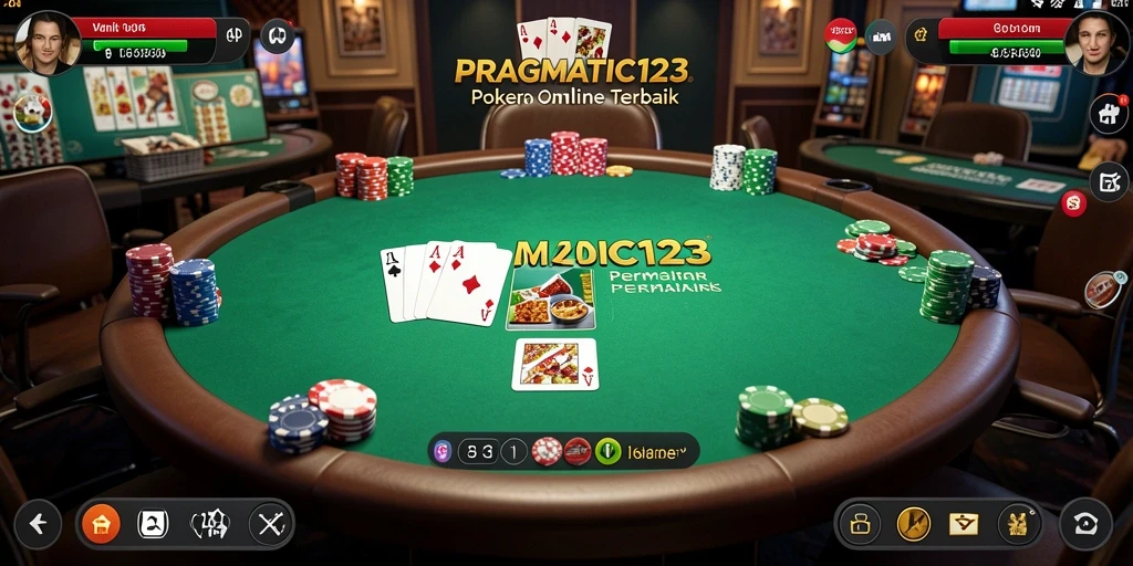 Gameplay menarik PRAGMATIC123 dengan suasana kasino yang nyata.