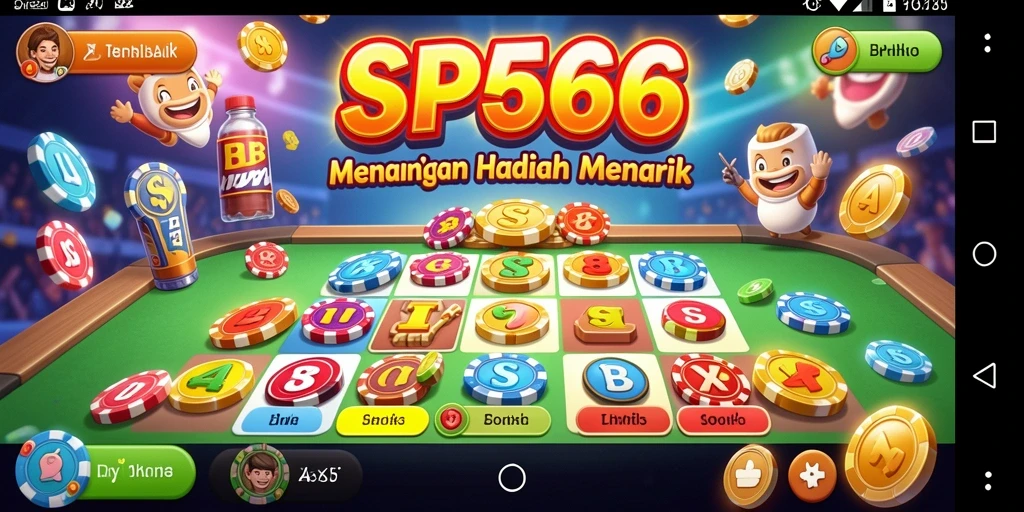 Tampilan gameplay SP666 yang seru dan menghentak.