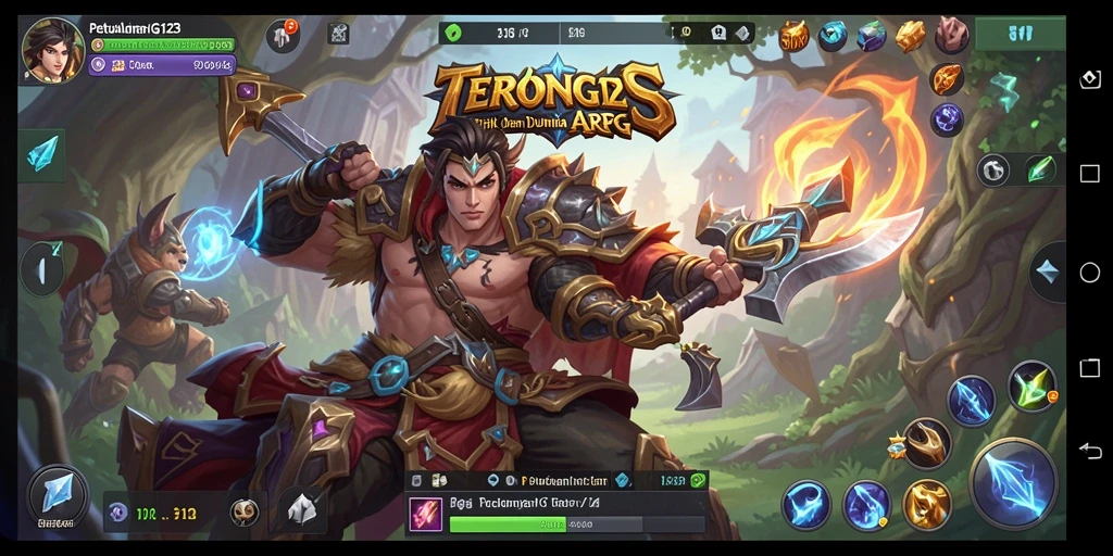Gameplay mendebarkan dalam dunia fantasi ARPG.